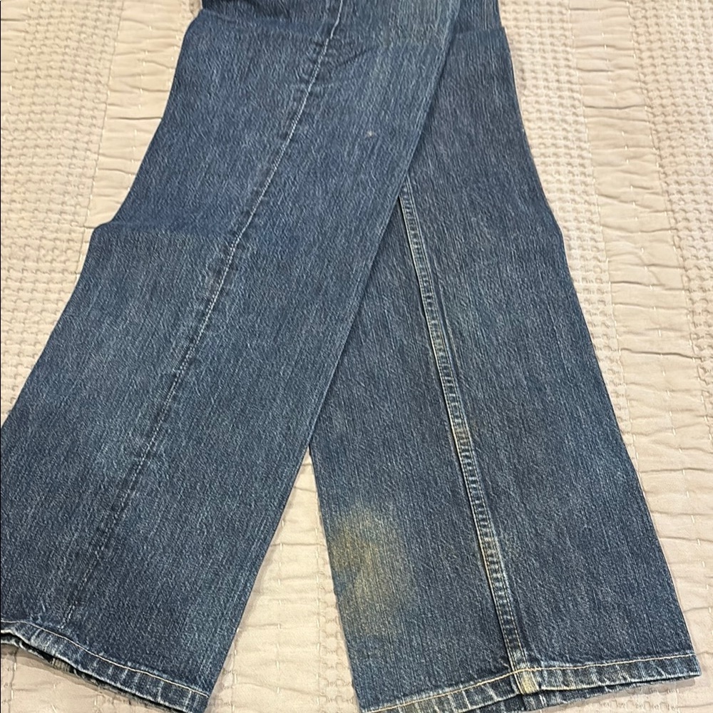 Kimes Ranch Men's Relaxed Jeans - Blue with Red Logo Patch - Picture 5 of 5